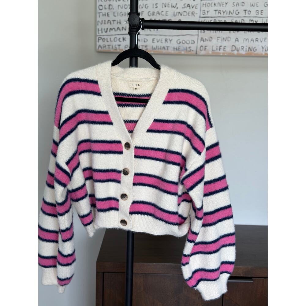 POL Cropped Cardigan